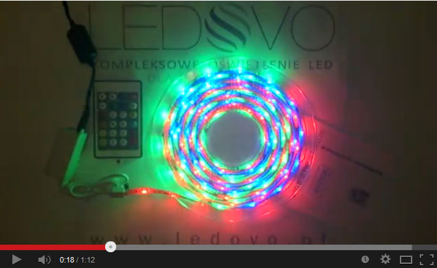 TASMA LED MAGIC LED RGB CYFROWA JAKOŚĆ LEDOVO EPISTAR