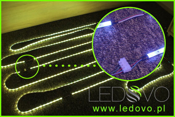 jak zainstalować oświetlenie led w podwieszanym suficie